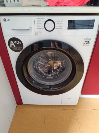 Lavadora LG 9kg A-10%