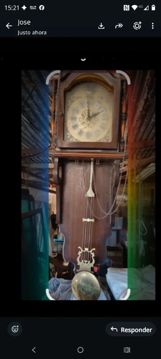 Reloj antiguo para repuestos