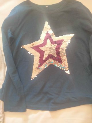 2 Camisetas Unicornio y Estrella Talla 5-6