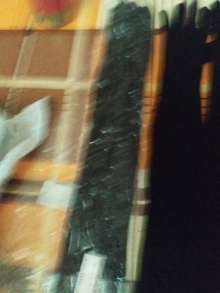 Guantes largos negros