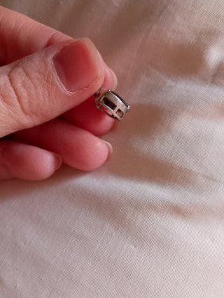 Colgante corazón espinela Plata 925