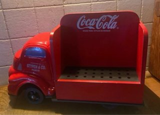 Camion Coca Cola Espositore Penne Rosso