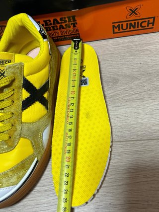 Munich Gresca Zapatillas Amarillas Talla 39