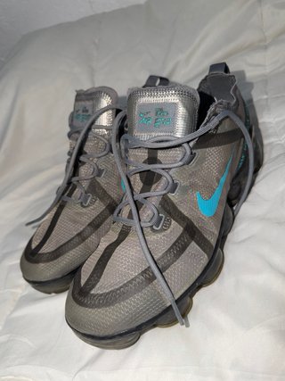 Nike Air VaporMax Zapatillas Grises y Turquesa