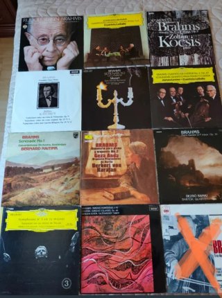 LPs de Brahms - Música Clásica