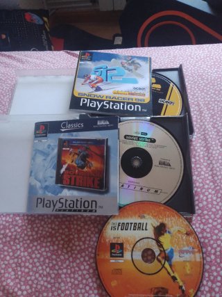 Pack PS1: Classics, Snow Racer 98, This is Footbal