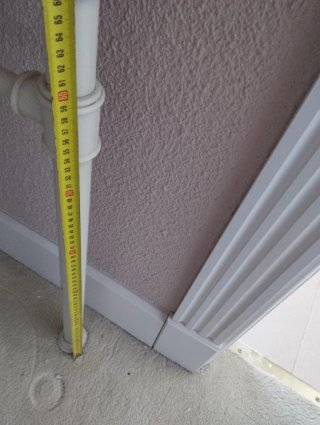 Cabecero de forja para cama de 90 blanco beige
