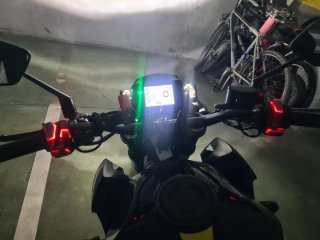 Zontes 125cc Negra y Amarilla