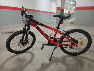 Bicicleta Montaña 20 Roja