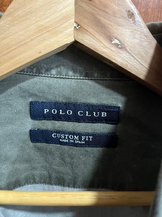 Camisa Polo Club Verde Talla L