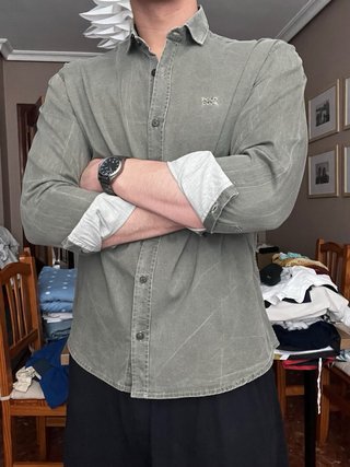 Camisa Polo Club Verde Talla L