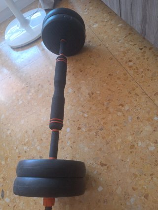 Pesas ajustables para gimnasio