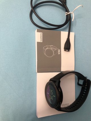 Garmin Venu AMOLED Smartwatch Negro