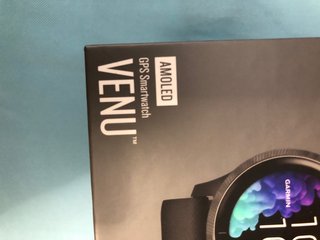 Garmin Venu AMOLED Smartwatch Negro