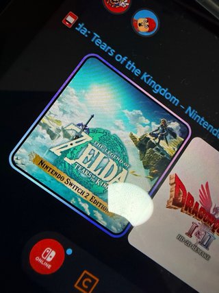 Zelda Tears of the Kingdom Nintendo Switch 2 Ed.