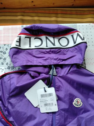 Giacca a vento Moncler 12 anni viola