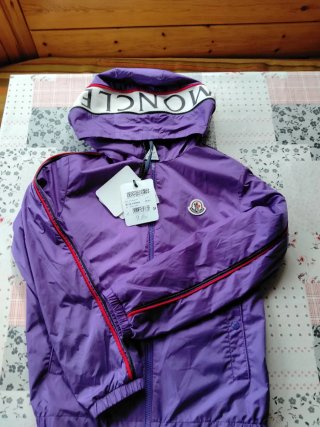 Giacca a vento Moncler 12 anni viola