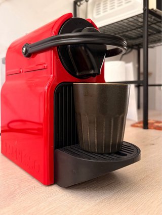 Cafetera Krups Nespresso Roja