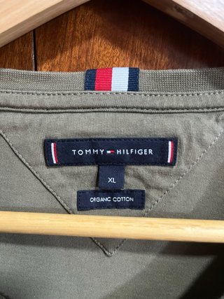 Camiseta Tommy Hilfiger Talla L Verde Oliva