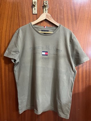 Camiseta Tommy Hilfiger Talla L Verde Oliva