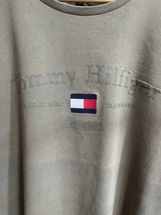 Camiseta Tommy Hilfiger Talla L Verde Oliva