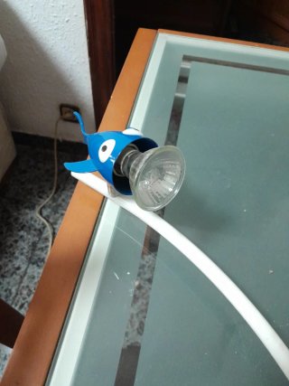 Lámpara infantil Ikea Krip peces