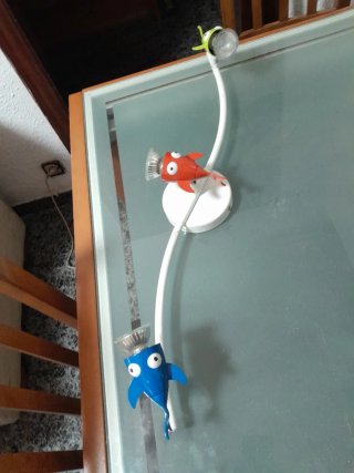 Lámpara infantil Ikea Krip peces