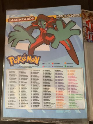 Lote 125 Cartas Pokémon