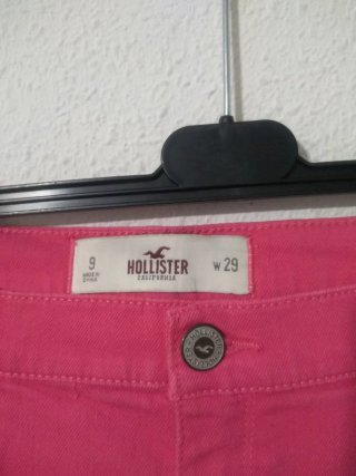 Shorts Hollister Rosas Talla XL