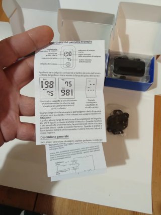 Set 4 Saturimetri Pulsossimetri da Dito