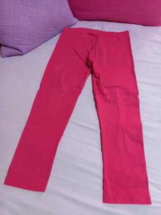 Pantaloni bambina fucsia 12/13 anni