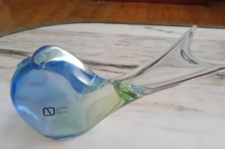 Figura cristal Murano 19x10 cm