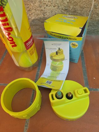 Presurizador de Pelotas de Tenis/Padel