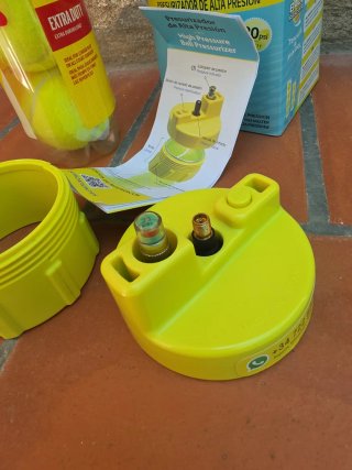Presurizador de Pelotas de Tenis/Padel