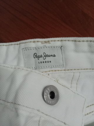 Minifalda Pepe Jeans Blanca