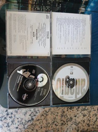 CD Clásica Vivaldi, Bach, Pachelbel