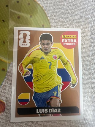 Panini Extra Sticker Luis Díaz FIFA