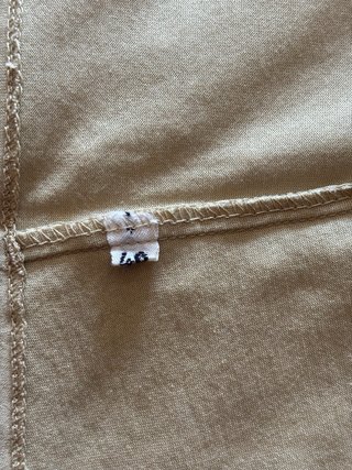 Camicia vintage Ruffo righe beige/viola