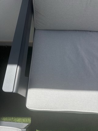 Conjunto Sofá Exterior Gris Leroy Merlin