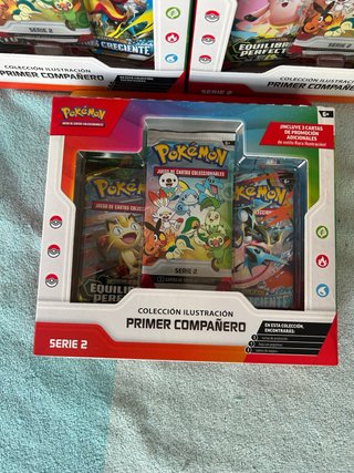 Caja Pokémon Serie 2 Primer Compañero