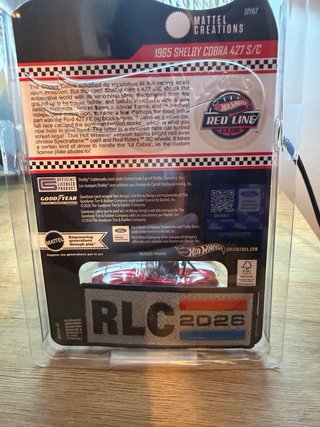 Hot Wheels 1965 Shelby Cobra 427 S/C Club