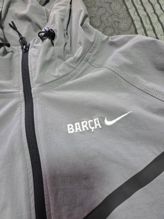 Chándal FC Barcelona Nike Gris/Blanco Talla L