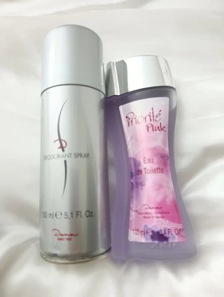 Set Perfume Dana Priorité Pink Eau de Toilette
