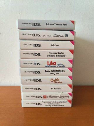 🇲🇫 Lotto 10 Giochi Nintendo DS (Pokémon Perle)