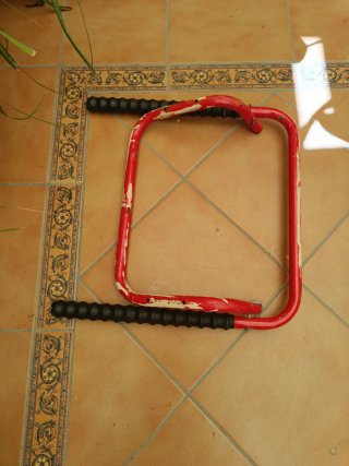 Soporte dos Bicicleta Plegable Pared