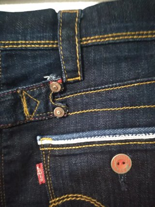 Minifalda vaquera Levi's azul