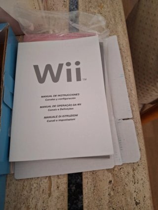 Consola Nintendo Wii Blanca y Gris