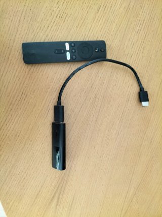 Google Chromecast con Mando y Cable HDMI
