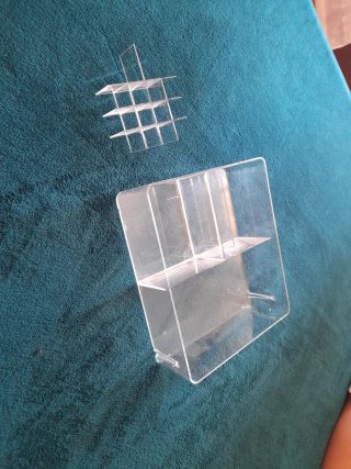 Organizador Maquillaje Acrílico Transparente