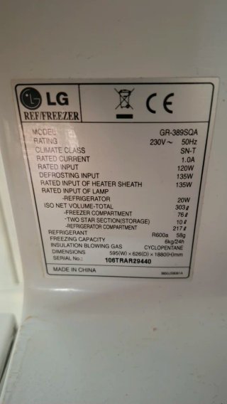 Nevera LG NO FROST trabaja muy, pero muy bien